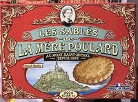 Количество сахара в Les Sablés de La Mère Poulard