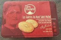 Cantidad de azúcar en Galettes du Mont Saint Michel