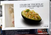 Sucre et nutriments contenus dans Shellfish de la mer