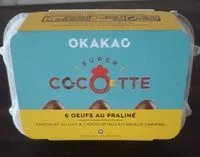 Suhkru kogus sees Super cocotte 6 oeufs au praliné