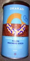 Suhkru kogus sees Chocolat façon rocher coco
