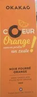 Chocolats noirs fourres a l orange