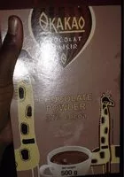 Suhkru kogus sees Okakao chocolat plaisir