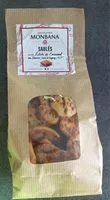 चीनी की मात्रा Sablés aux éclats de caramel au beurre salé