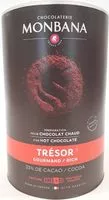 Quantité de sucre dans Chocolat en poudre Trésor 1 kg