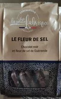 Sokerin määrä sisällä Chocolat noir et fleur de sel de Guérande