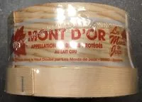 Sokerin määrä sisällä Mont d'Or