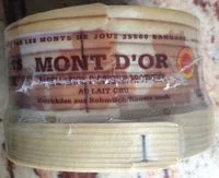 Sucre et nutriments contenus dans Les monts de joux