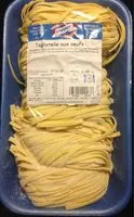 Quantité de sucre dans Tagliatelle aux oeufs