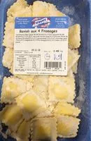 Amount of sugar in Ravioli aux 4 fromages