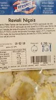 Quantité de sucre dans Ravioli niçois