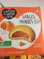 Sucre et nutriments contenus dans Gateau au grand coeur