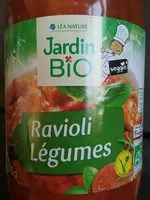 Suhkru kogus sees Pâtes farcies aux légumes à la sauce tomate bio