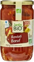 Suhkru kogus sees Ravioli Bœuf Bio