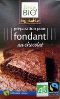 Preparation pour fondant au chocolat