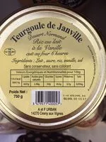 Amount of sugar in Teurgoule de Janville