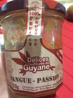 चीनी की मात्रा Confiture Mangue-passion