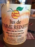 Cantidad de azúcar en Jus de pomme reinette