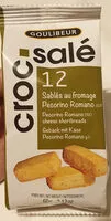 चीनी की मात्रा Sablés Au Fromage Pecorino Romano AOP