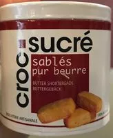 Sucre et nutriments contenus dans Croc sucre