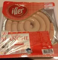 Quantité de sucre dans Saucisse blanche brasse