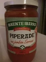 Sucre et nutriments contenus dans Bixente ibarra