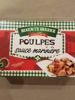 Amount of sugar in Poulpes sauce marinière