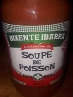 Amount of sugar in Soupe  de poisson