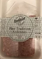 İçindeki şeker miktarı Pâte Tradition Ardennes