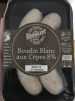 İçindeki şeker miktarı Boudin blanc aux cepes