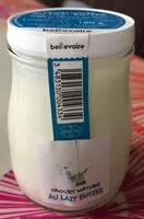 Suhkru kogus sees Yaourt nature au lait entier