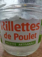 Cantidad de azúcar en RILLETTES DE POULET