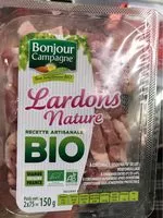 Cantidad de azúcar en Lardons nature