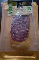 Amount of sugar in Rosette de porc 80g, Bio