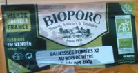 Jumlah gula yang masuk Saucisses fumées x2 au bois de hêtre