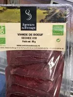 Sucre et nutriments contenus dans Saveurs du bocage