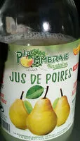 Sucre et nutriments contenus dans Pommeraie nantaise