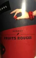 Sorbets aux fruits rouges