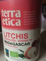 含糖量 Litchis dénoyautés