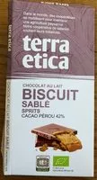 İçindeki şeker miktarı Chocolat au lait biscuit sable prits