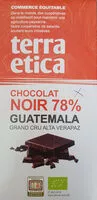 İçindeki şeker miktarı Chocolat noir 78% Guatemala grand cru Alta Verapaz
