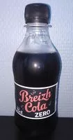 Quantité de sucre dans Breizhcola zéro