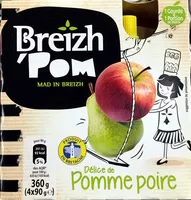 Sucre et nutriments contenus dans Breizh pom