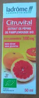 Suhkru kogus sees Citruvital Extrait De Pépins De Pamplemousse - 50 ML - Ladrôme
