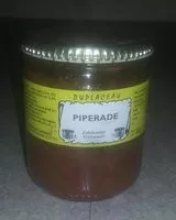 Количество сахара в Piperade