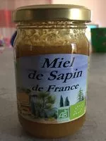 Количество сахара в Miel de Sapin de France