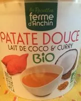 Suhkru kogus sees Soupe de patate douce, lait de coco & curry