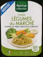 Suhkru kogus sees Purée légumes du marché
