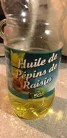 Quantité de sucre dans Huile De Pépins De Raisins