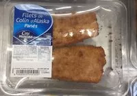 含糖量 Filets de colin d'Alaska